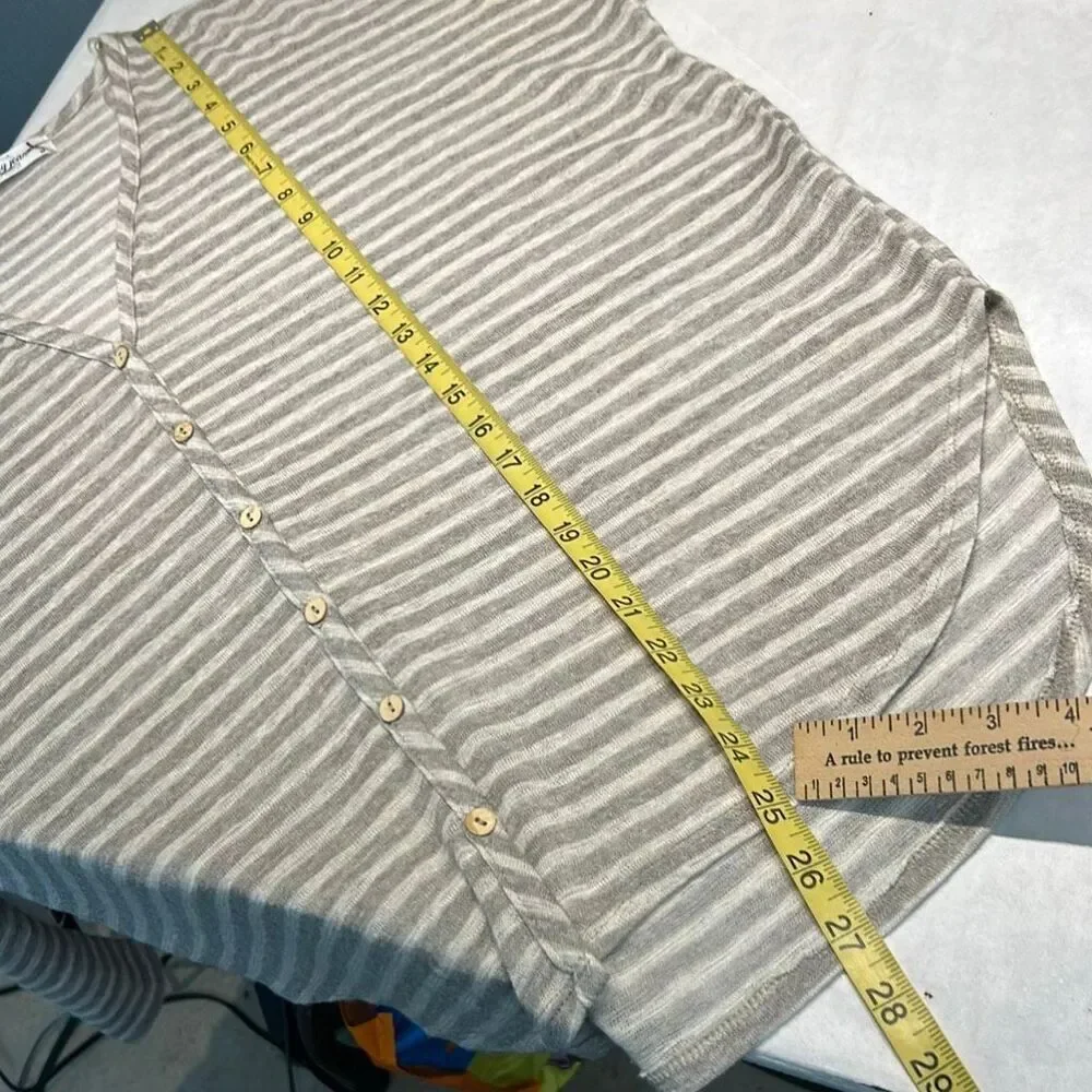 CJLA CJ’s Favorite V-Neck Tee Striped Shirt